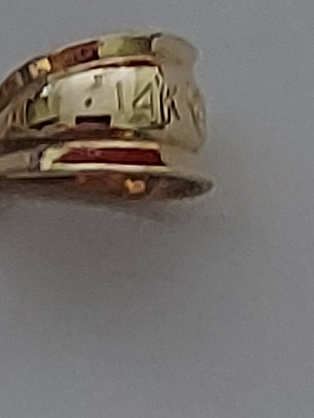 Vintage 14K Gold Spider Web Charm Pendant - Picture 7 of 10